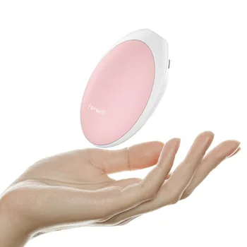 

5200mAh USB Rechargeable Hand Warmer Power Bank Explosion-proof Stove Hand Warmer LED Flashlight Double-Side 5s Rapidly Heating