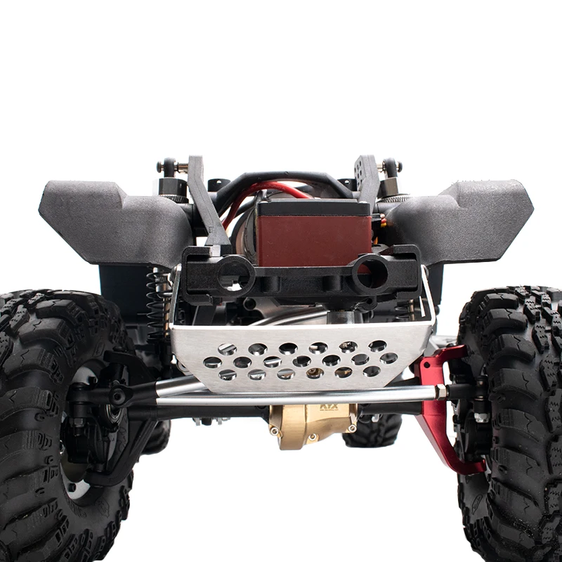 1 шт. 1/10 Redcat GEN8 RC модель автомобиля передняя защита из нержавеющей стали шасси Броня Защитная доска защита Опорный Кронштейн пластина