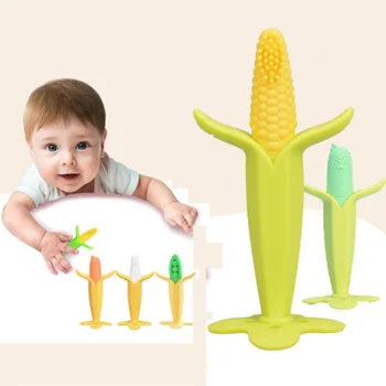 

Baby teether baby fruit molar rod babies silicone teething toys mother baby products Natural stop Sucking Thumb teether Toy