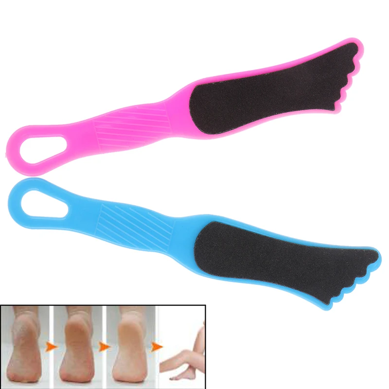 2pcs Sandpaper Foot Rasp Foot Care Pedicure Tool Sandpaper Foot Skin Grind Remover Hard Skin Foot Tool Random