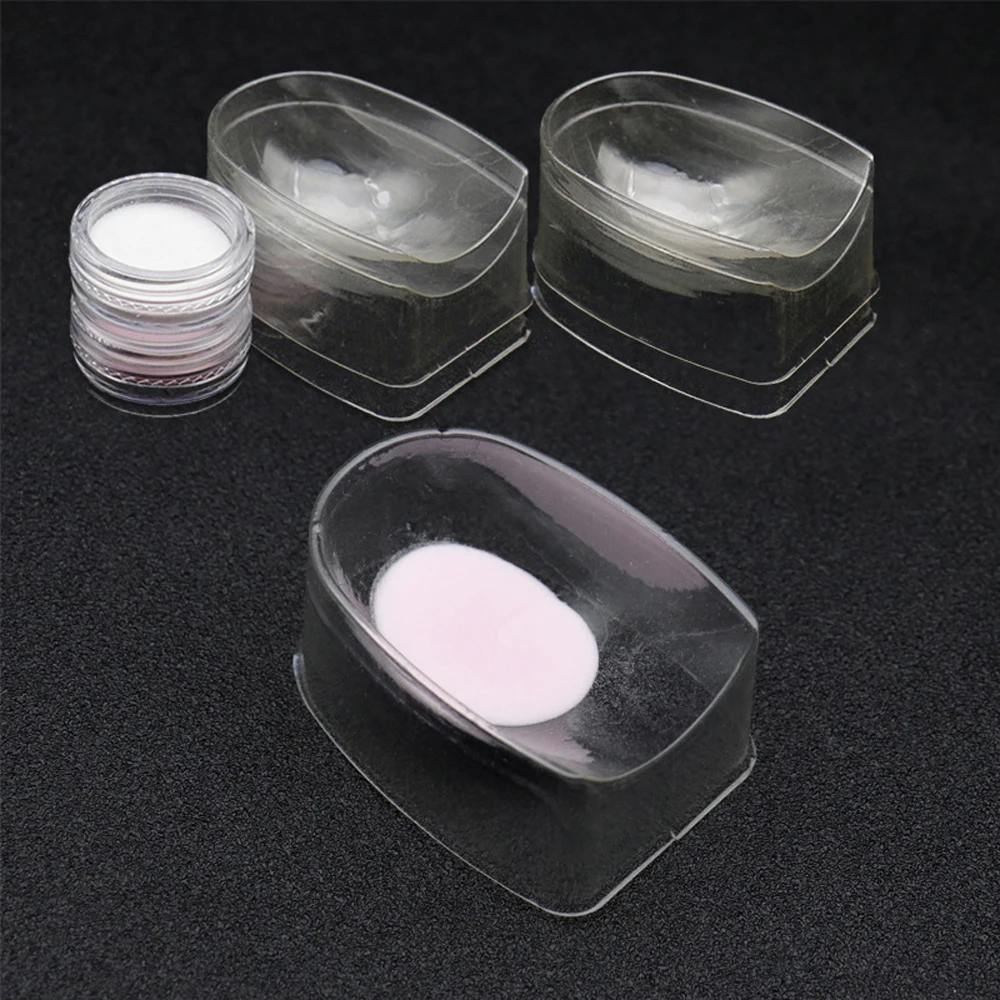 10 Pcs Nail Dipping Powder Box French Tip Tray Nail Smile Line Mold Dip Container DIY Art Supplies Manicure Accessorie nail powder