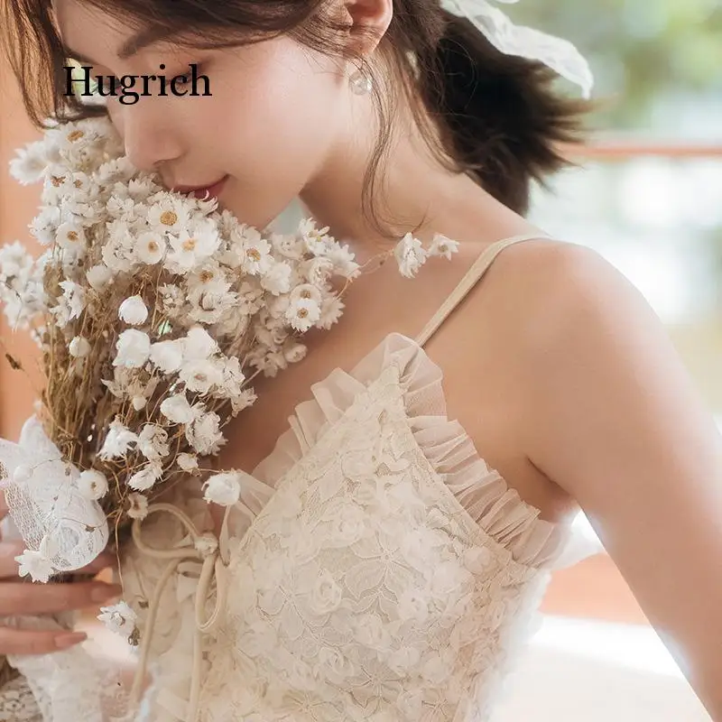 2021 New Korean Style Lace Sexy Slim Summer Beach Swimming Dress for Grils