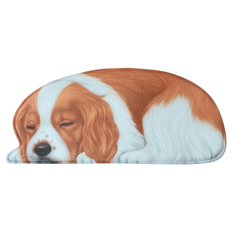 Новый Большой 3D напольный коврик для домашних питомцев входа противоскользящий