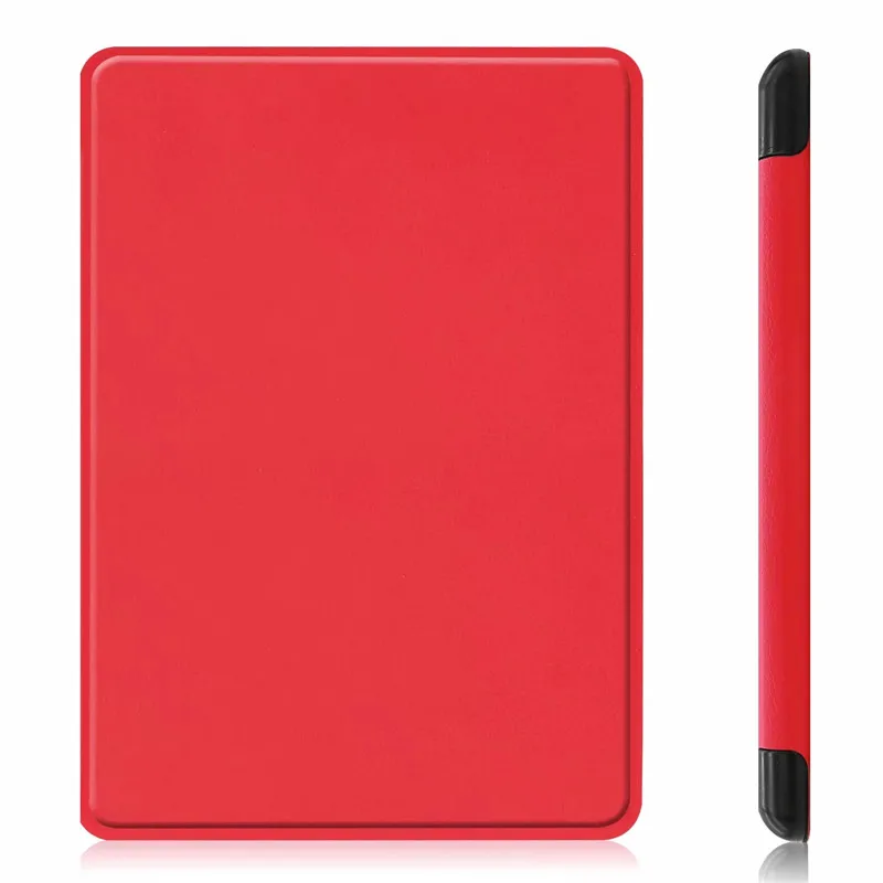 Red Легкий тонкий чехол для funda kindle 10th generation Smart Magnetic электронная книга Ereader чехол для Capa kindle чехол Etui - Цвет: Red