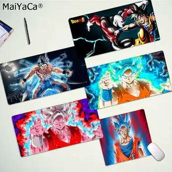 

MaiYaCa Simple Design JIREN VS GOKU BLUE DRAGON BALL SUPER1 Locking Edge Mouse Pad Game Rubber PC Computer Gaming mousepad