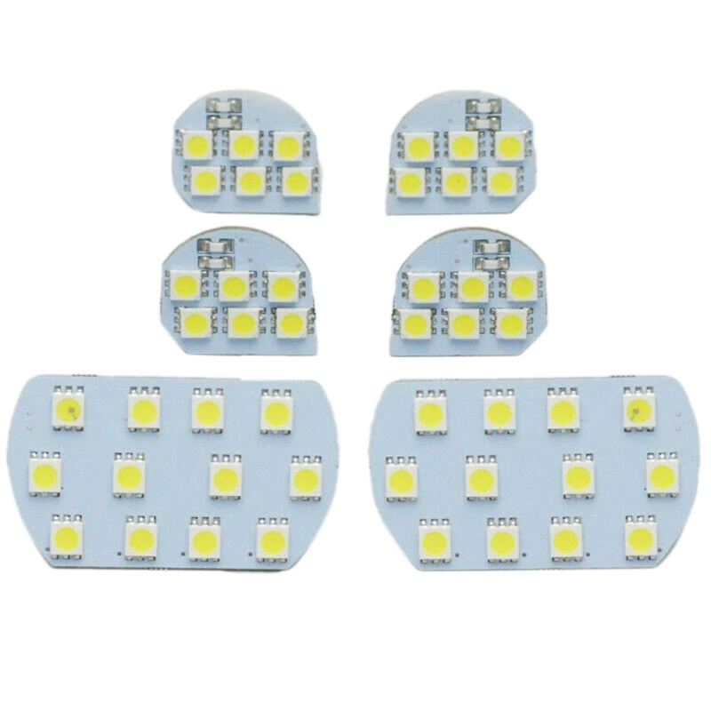 6Pcs Car Led Interior Dome&ampMap Reading Light Lamp for Peugeot 206 308 3008 408 508 Citroen C5 | Автомобили и мотоциклы