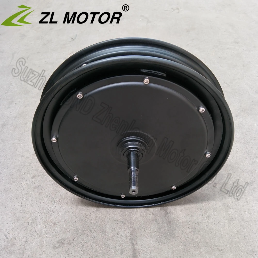 Discount 14inch 48V 500W  brushless rear hub motor E-BIKE classic / normal bike diy 14inch motor G-M076 3