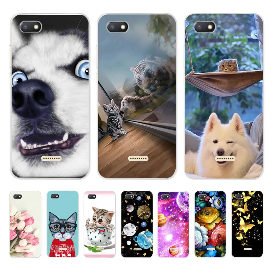 

Silicone Case For Xiaomi Redmi 6A 6 A A6 Cases Back Cover For Xiaomi Redmi6A Cover Soft TPU Phone Bumper Fundas Protector cases