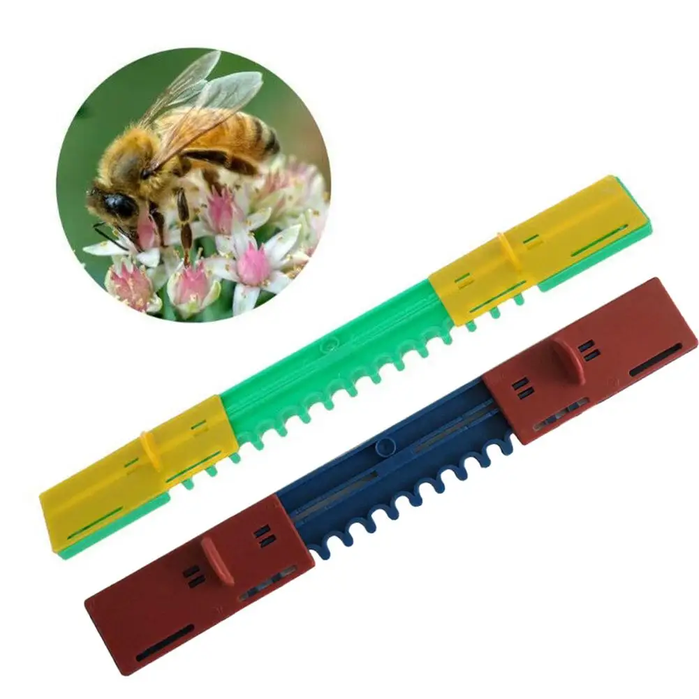 5 шт. прочный улей коробка с пчелами двери входные ворота анти-побега дверь пчеловод инструмент улей вход анти-побега пластиковые улей ворота