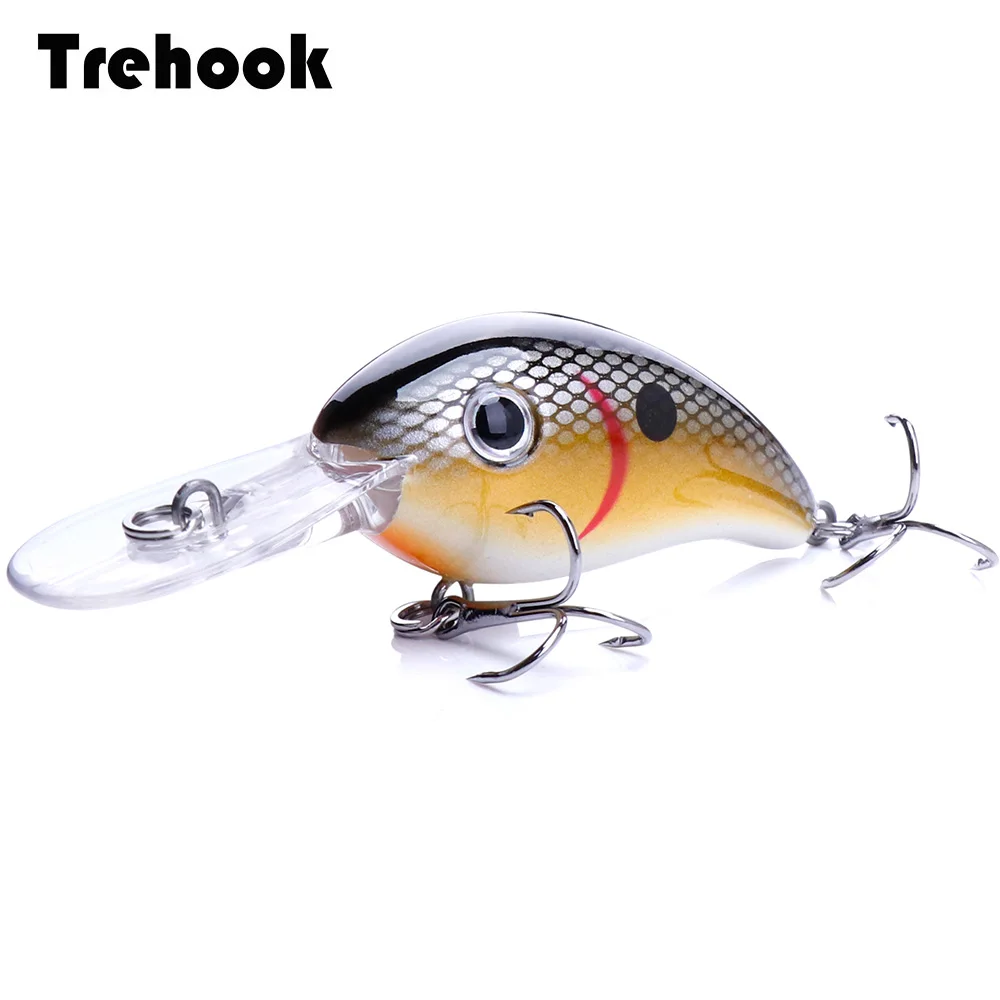 TREHOOK 5 см 10 4 г новые погремушки коленчатые приманки рыболовные воблеры