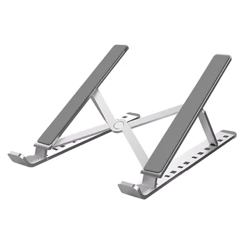 

Laptop Stand Aluminium Alloy Multi Angle Cooling Bedroom Notebook Holder Home Office Anti Slip Foldable Portable Storage Bag