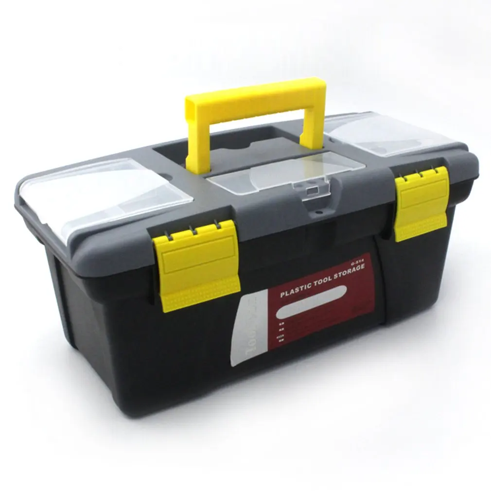 Портативный S/M/L Размер пластмассовая фурнитура набор инструментов для дома многофункциональное обслуживание Toolbox автомобильный ящик для хранения Анти-осенняя коробка