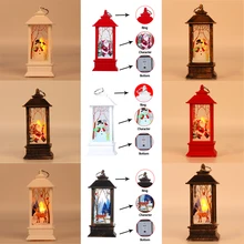 Aliexpress - Christmas Decorations Home Lantern Ornaments Santa Claus Elk Lamp Led Candle Tea light Home decor Xmas Gift 2021 Happy New Year