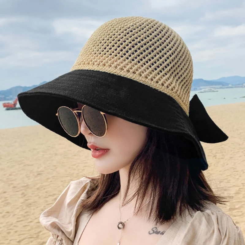 Summer Visors Hat Foldable Sun Hat Wide 