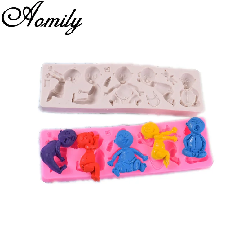 Aomily Childrens Silicone Cake Molds Chocolate Mold Moulds Cake Decorating Tools Fondant Cake Molds Bakery Tools Pastry Tools