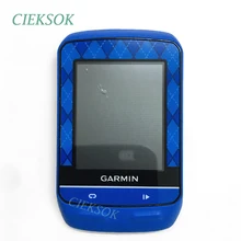 Синий цвет для Garmin EDGE 510 велосипедный gps метр Часы Титан мульти-спортивный Ремонт ЖК-экран с сенсорным экраном и рамкой