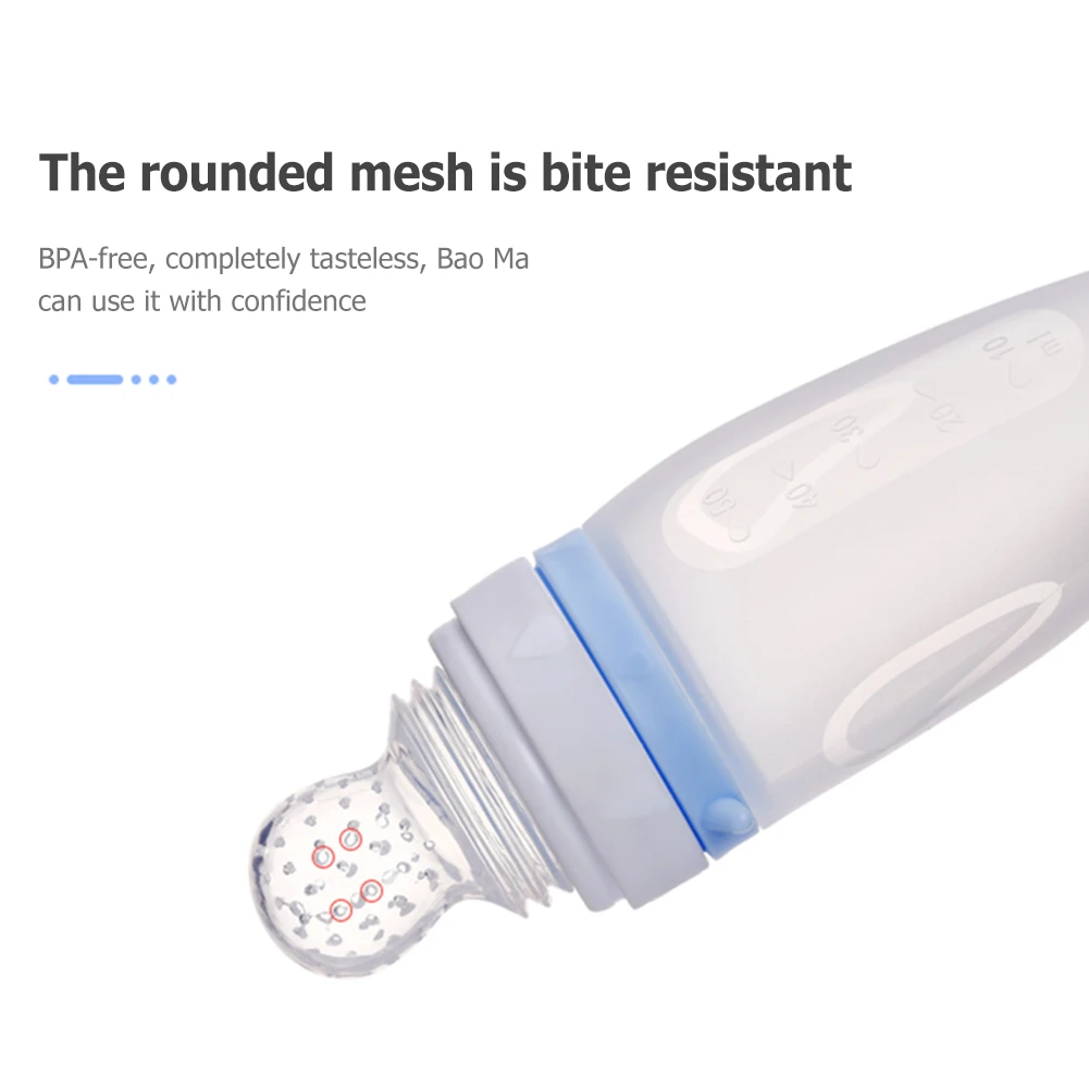 Детская ложка бутылочка кормушка пипетка силиконовые ложки для кормления