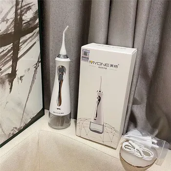 

Portable Water Dental Flosser Electric Oral Irrigator Water Jet USB Rechargeable Water Tank Waterproof Teeth Cleaner