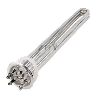 

AC 380V 12000W Electric Water Heating Element U Type Tube Bundle Heater