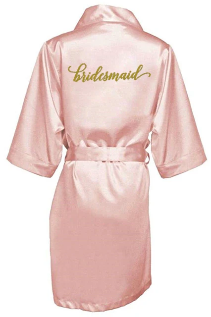 dusty pink bride robe satin robe women bridal pajamas wedding bridesmaid gift mother sister of the bride groom robes women sleepwear bride robes silk robe sleepwear pajamas