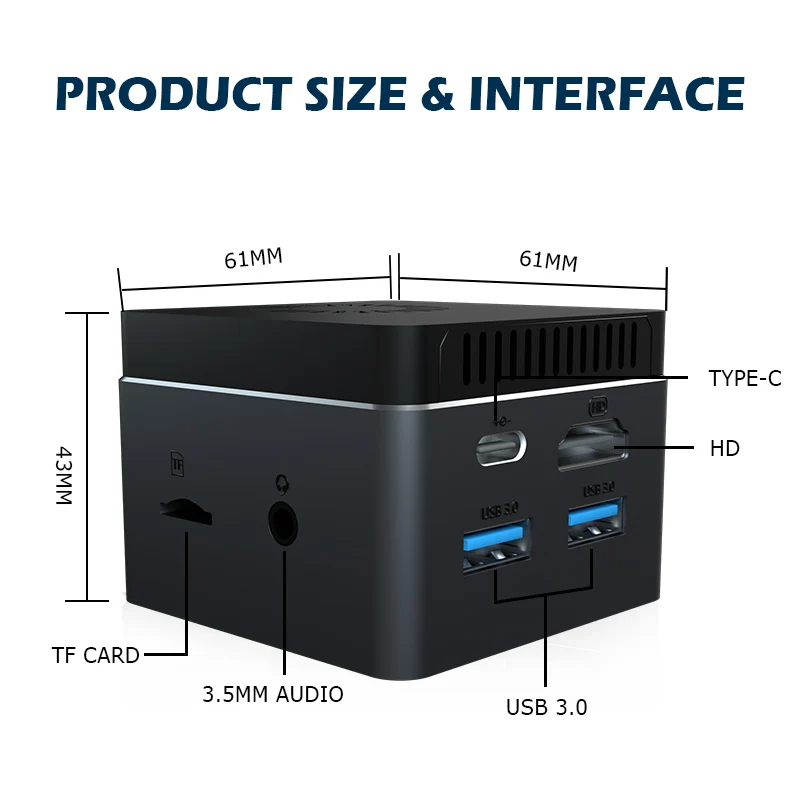 Retro Video Game Console Chuwi Super Console X PC Mini Box WIN 11 Pro and Gaming For SEGA/PS2/WII/PSP/N64 Build-in 71000+ Games