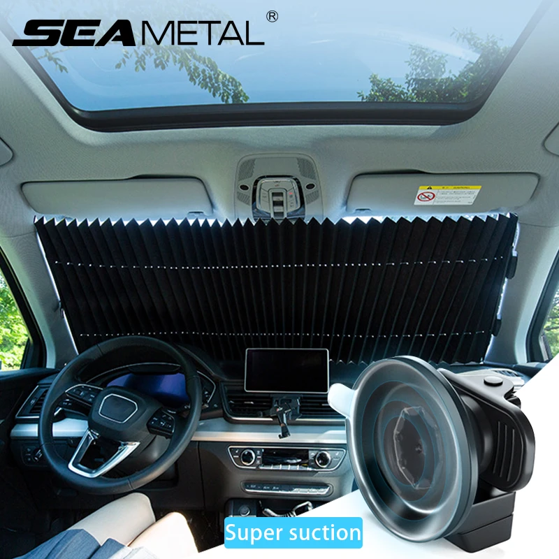 Retractable Windshield Sun Shade for Car Windshield Sunshades Blocks 99