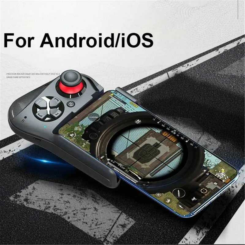 Мобильный телефон игровой контроллер беспроводной шутер с одной рукой игровой геймпад джойстик для Bluetooth IOS Android