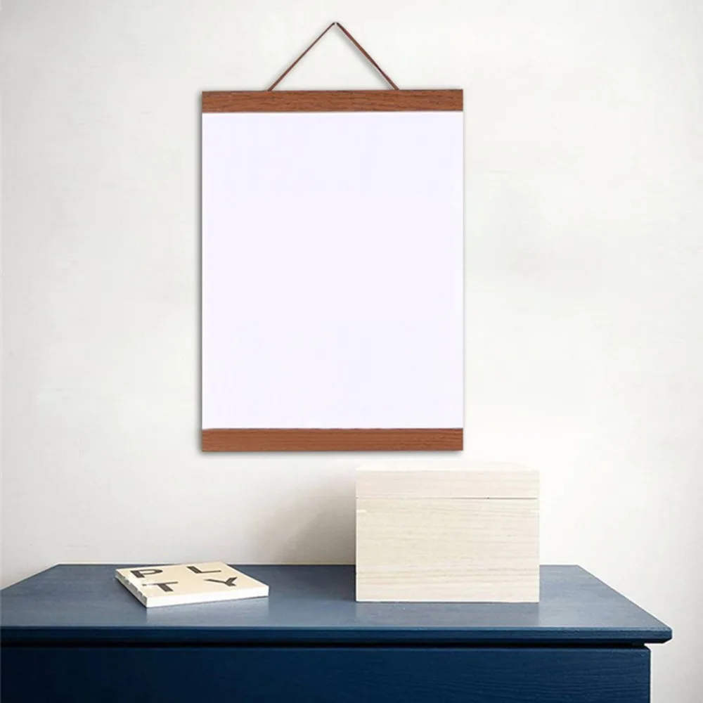 Рамка для плаката Магнитные деревянные фоторамки рамка из натурального дерева