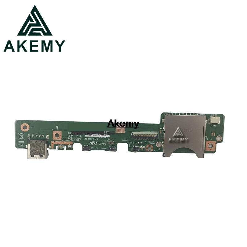 

TP501UB IO BOARD For ASUS VivoBook Flip TP501 TP501UB TP501UA Laptop motherboard mainboard USB Power Button Board 60NB0AJ0