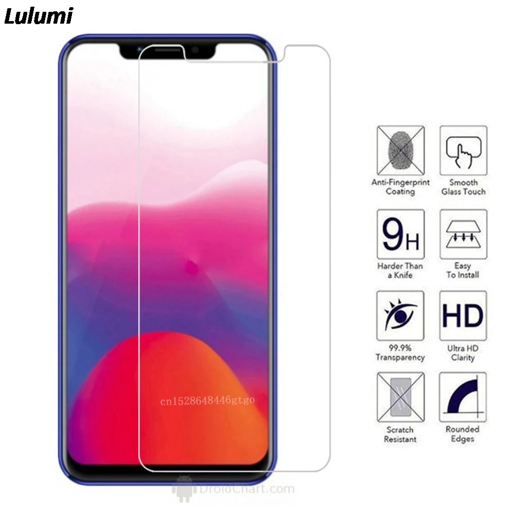 

2.5D 0.26mm Ultra Thin Tempered Glass For XGODY S9 Toughened Protector Film Protective Screen Case Cover Universal