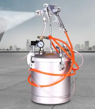 Buy Multicolor Spray Gun Paint Marble Emulsion Paint Spraying Machine Accessory Shotgun Pressure Barrel