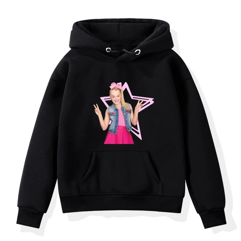 

2019 Spring Boys Children Clothing Hooded Brand Coats Hoodies Girls Kids Clothes Casual Sports Jojo Siwa Jacket Sweatshirts