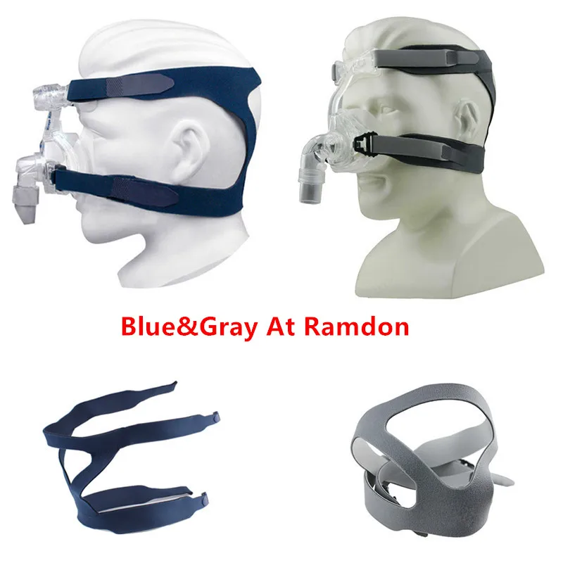 02 Горячая Распродажа головной убор заменяет CPAP для упругих волокнистых головных уборов универсальный размер для всех носовых и лицевых носовых подушек - Цвет: 02