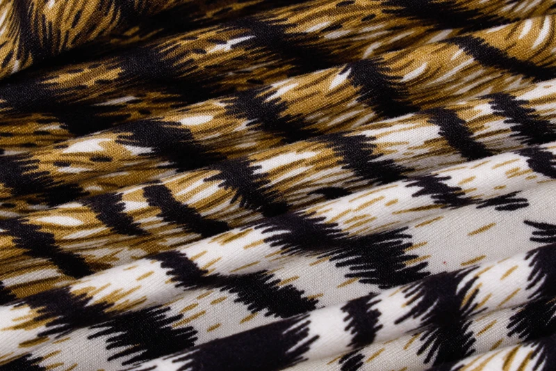 Hugcitar тигр печати сексуальный костюм в обтяжку Осень Зима Женский клуб уличная леопардовая Вечеринка наряды тело