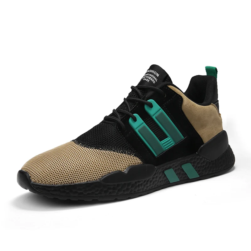 Новинка, мужские тройные кроссовки Nite Jogger Ultras Massage ZX 4D Eqt Boost, мужские кроссовки, размер 39-44 - Цвет: Коричневый