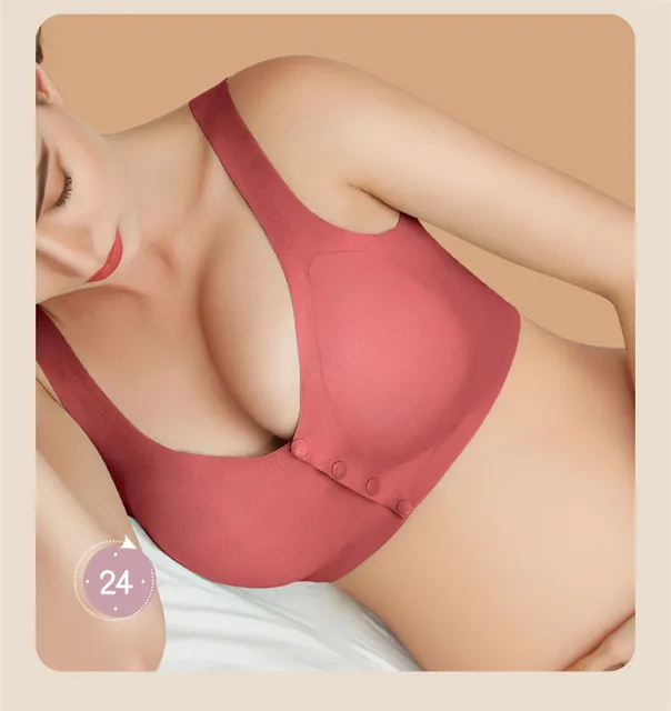 M-4xl Nursing Bra Maternity Pregnancy Breast Feeding Bras For Women  Bramaternity Panties Underwear Panties Set Sports Nursin - Maternity & Nursing  Bras - AliExpress