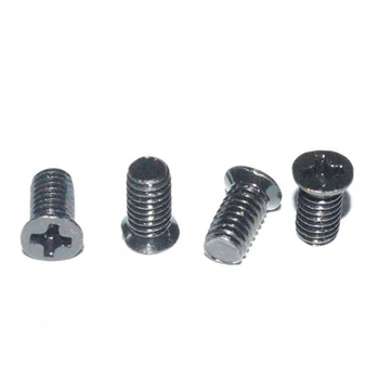 

30pcs M3.2 M3.5 Phillips small countersunk screws cross thin flat head screw mechanrcal bolt carbon steel black color 4mm-8mm L