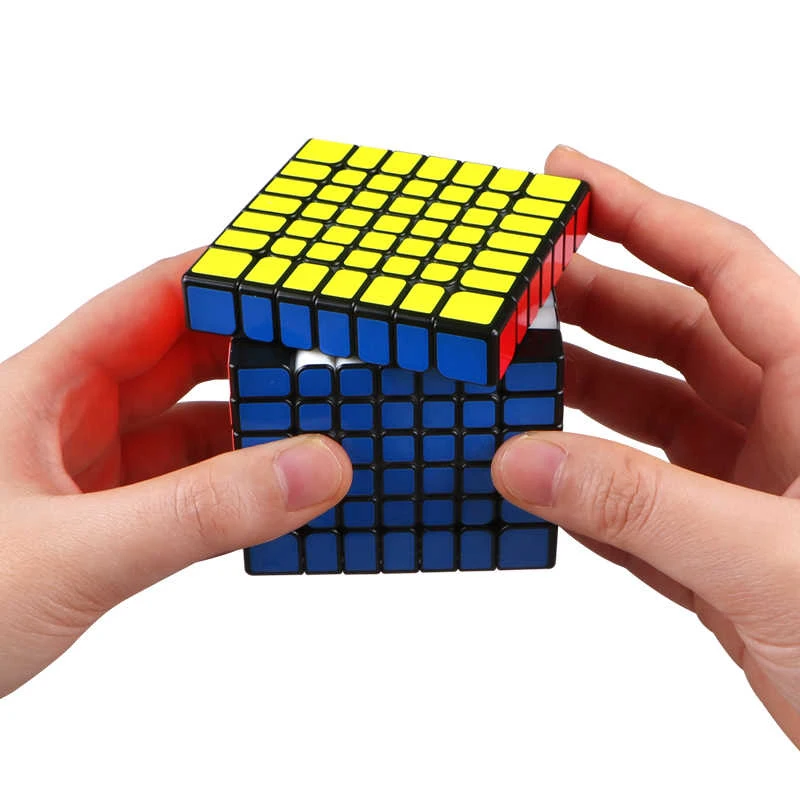 Qiyi X Man дизайнерский куб Spark 7x7 и магнитный M 7x7x7 профессиональный Mofangge XMD магический