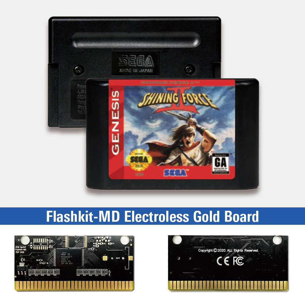 Сияющая сила II-этикетка США Flashkit MD Electroless Gold схема на основе печатной платы для