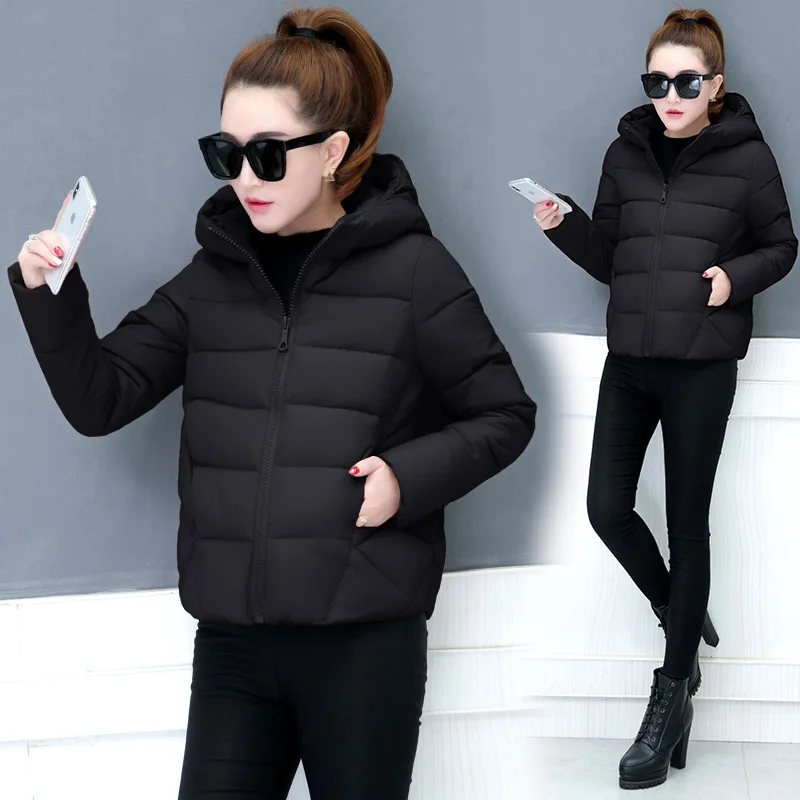 

Winter Short Small Cotton-Padded Jacket Loose-Fit Cotton-padded Clothes Women's 2018 Winter New Style WOMEN'S Dress Women's Thic