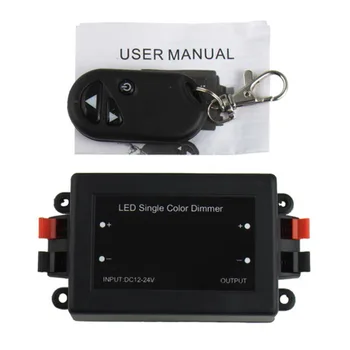 

Superior 2016 DC12-24V Wireless Remote LED Light Single Color Dimmer Controller Stylish Worldwide Store