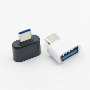 

100pcs Type C Adapter OTG USB C Male To USB Female Converter Type-c To USB For Xiaomi Mi6 Nexus 5x 6p Charger Data