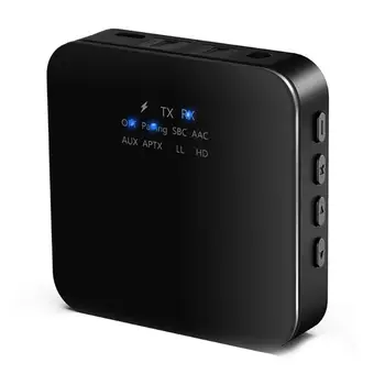 

Multi-function Bluetooth 5.0 Transmitter Receiver HD Wireless Audio Adapter Dongle Home Theater Essential Spare Parts for Car TV