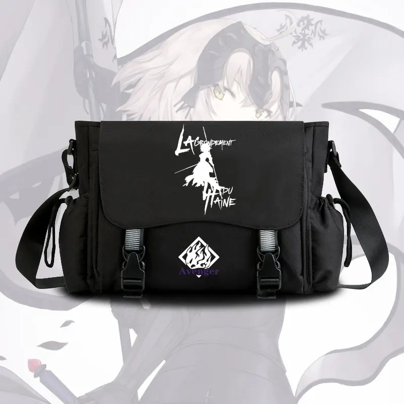 FGO messenger bag Casual Anime Joan of Arc cosplay teenagers student shoulder bag men
