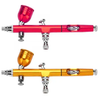 

2Colors 0.2mm 0.3mm Gravity Feed Airbrush Gun Microblading Body Art Tattoo Paint Nail Art Cake Decoration Panting Air Brush Tool