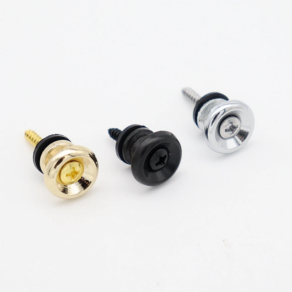 2pcs/Set Non-slip Guitar Strap Locks Guitar Belt Button Buckle for Acoustic Classical Accessories