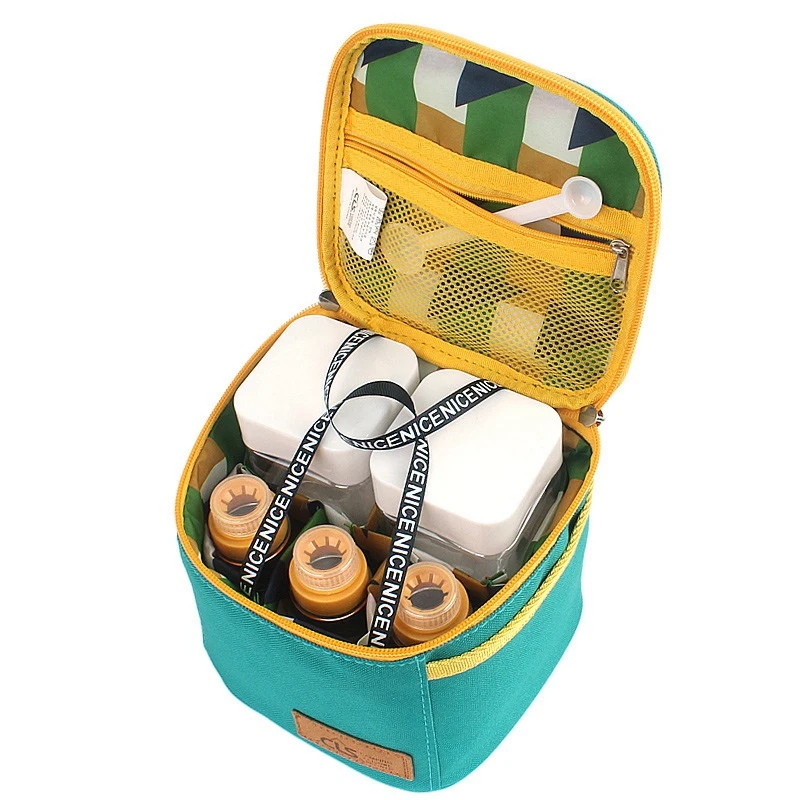 

Portable Seasoning Jar Barbecue Utensils Camping Cruet Outdoor Spice Box 7P Set Kitchen Spice Box Combination