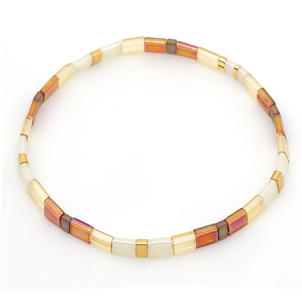 Популярный женский браслет Go2boho с бусинами в стиле Тила Пляжное Ювелирное