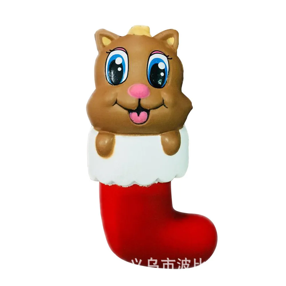 Игрушка из искусственной кожи мягкие игрушки Подарок детская игрушка из пены с эффектом памяти Рождество wa zi gato negro взрослых Давление Снижение Игрушка