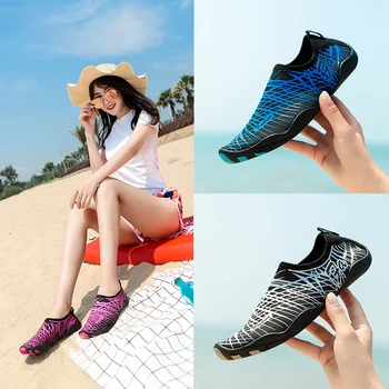 

Aqua Water Shoes For Men Women Quickly-dry Unisex Men Women Summer Footwear Barefoot Skin Swimming Summer Seaside Surfing